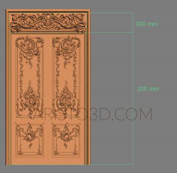 Doors (DVR_0352) 3D model for CNC machine